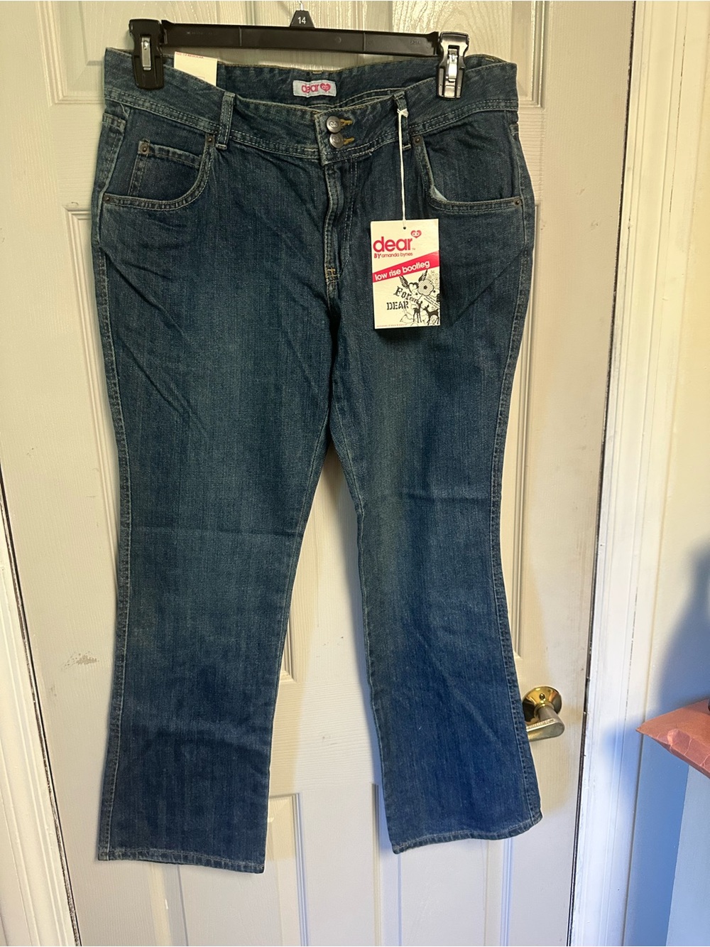 ® girls junior  Dark Blue Bootcut Jeans